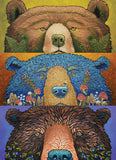 Bear Eyes: Harvest – 500-Piece Puzzle by Amanda Rose Warren