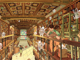 Mischief at the Library - 500 Piece Jigsaw Puzzle