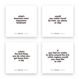 TABLETOPICS TRAVEL - Conversation Starter Question Cards