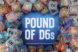 Pound of Assorted Resin D6's