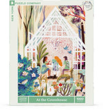 At the Greenhouse - 1000 Piece Jigsaw Puzzle
