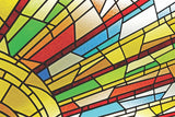 Stained Glass Window MicroPuzzle  Mini Jigsaw Puzzle