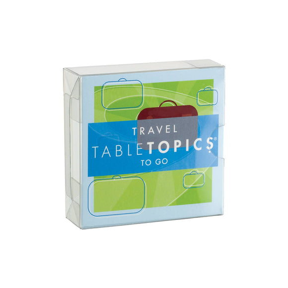 TABLETOPICS TRAVEL - Conversation Starter Question Cards