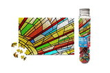 Stained Glass Window MicroPuzzle  Mini Jigsaw Puzzle