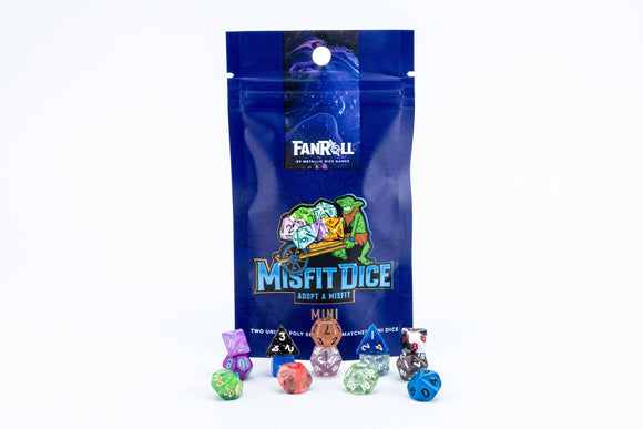 NEW: Misfit Mini Dice: Adopt A Misfit (Blind Pack/2 sets)