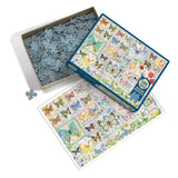 Butterfly Tiles 500pc puzzle