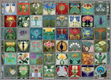 Art Nouveau Tiles 1000pc puzzle
