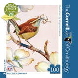 Carolina Wren Mini - 100 Piece Mini Puzzle