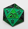 D20 Pin - Green
