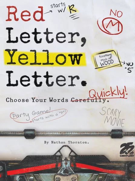 Red Letter, Yellow Letter