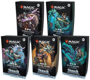 Tarkir: Dragonstorm Commander Display (Set of 5) MTG