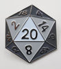 D20 Pin - White