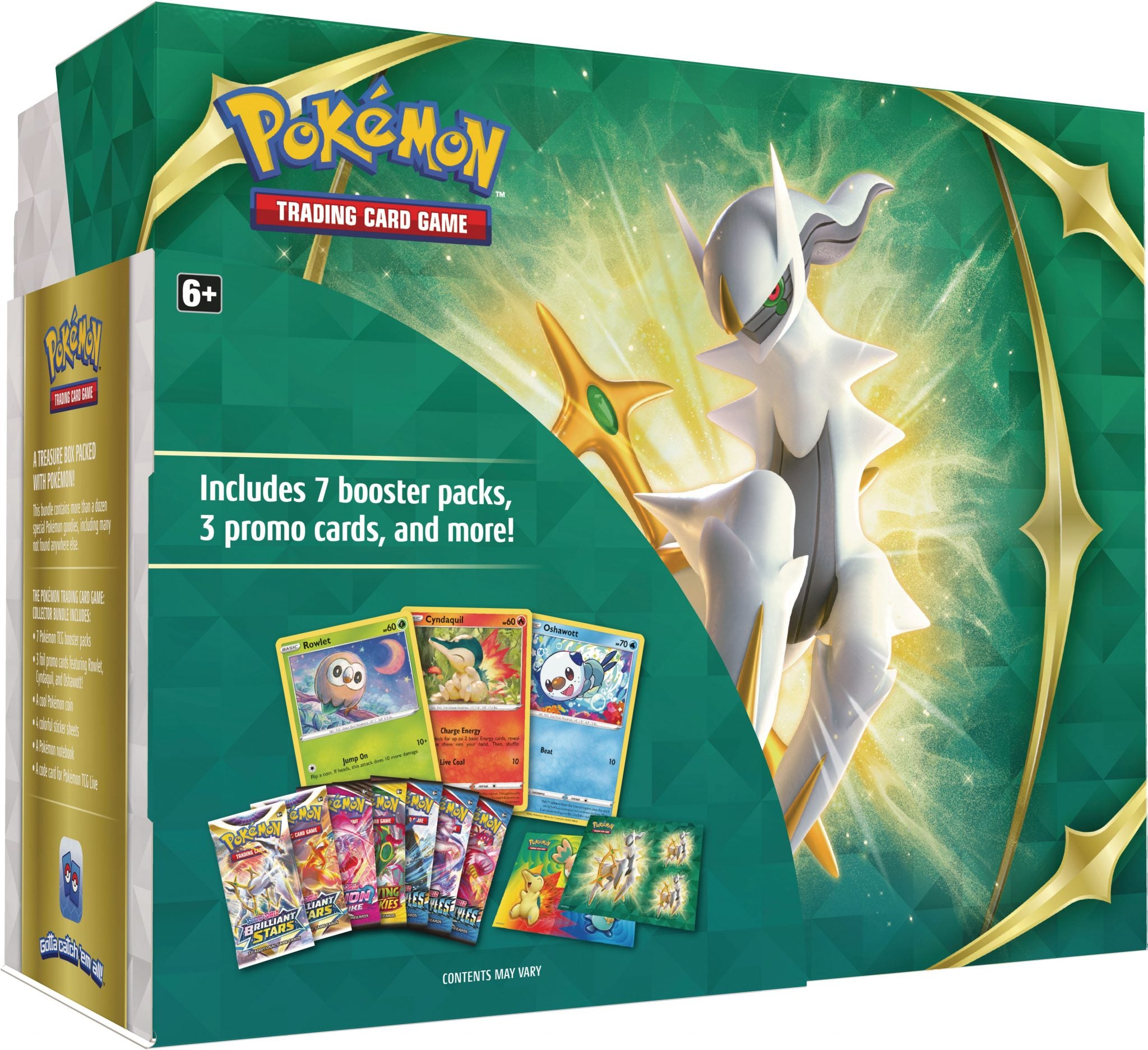 does shoprite sell pokemon cards Pokémon TCG: Collector Bundle (Spring 2022: Rowlet/Cyndaquil/Oshawott) – House Rules Games
