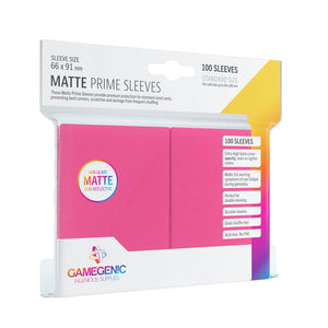 100 Count Matte Sleeves - Pink