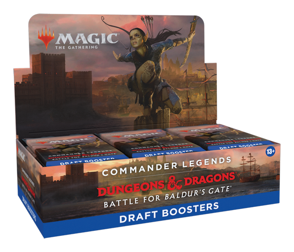 MTG: Commander Legends: Battle for Baldur's Gate Draft Booster Box House Rules Games MTG: Commander Legends: Battle for Baldur's Gate Draft Booster Box House Rules Games
