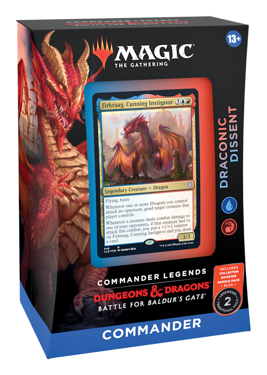 MTG: Commander Legends: Battle for Baldur's Gate Commander Deck – House  Rules Games