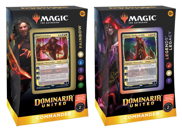 MTG: Dominaria United Commander Set of 2 Decks House Rules Games MTG: Dominaria United Commander Set of 2 Decks House Rules Games