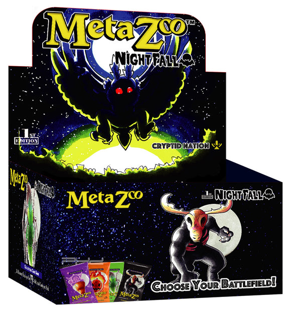MetaZoo: Cryptid Nation — Nightfall Booster Box (1st Edition)