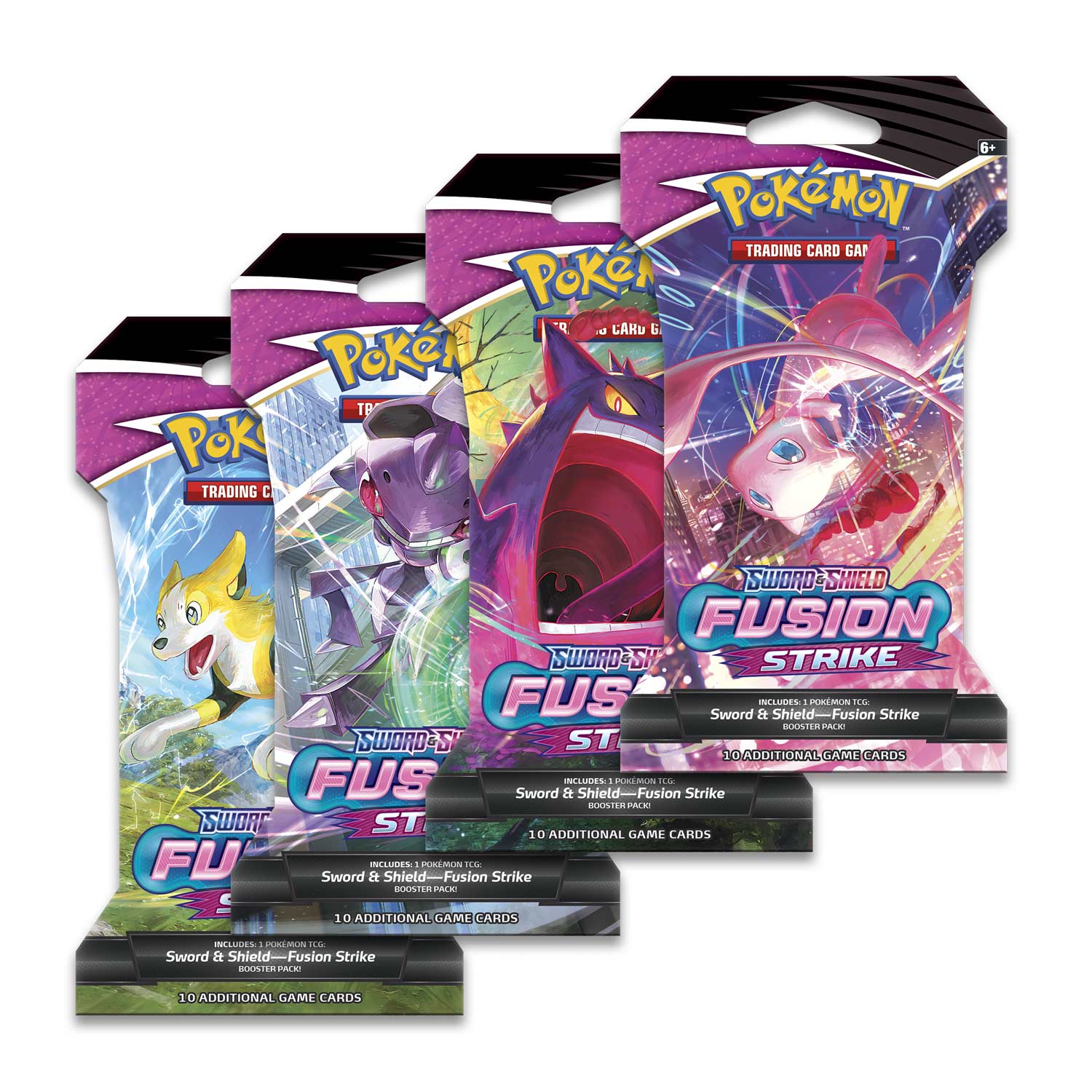 Pokmon TCG: Sword & ShieldFusion Strike Sleeved Booster Pack House Rules Games Pokmon TCG: Sword & ShieldFusion Strike Sleeved Booster Pack House Rules Games