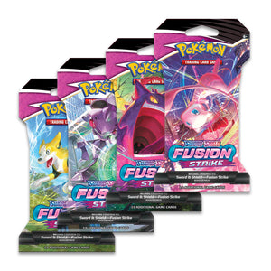 Pokmon TCG: Sword & ShieldFusion Strike Sleeved Booster Pack House Rules Games Pokmon TCG: Sword & ShieldFusion Strike Sleeved Booster Pack House Rules Games
