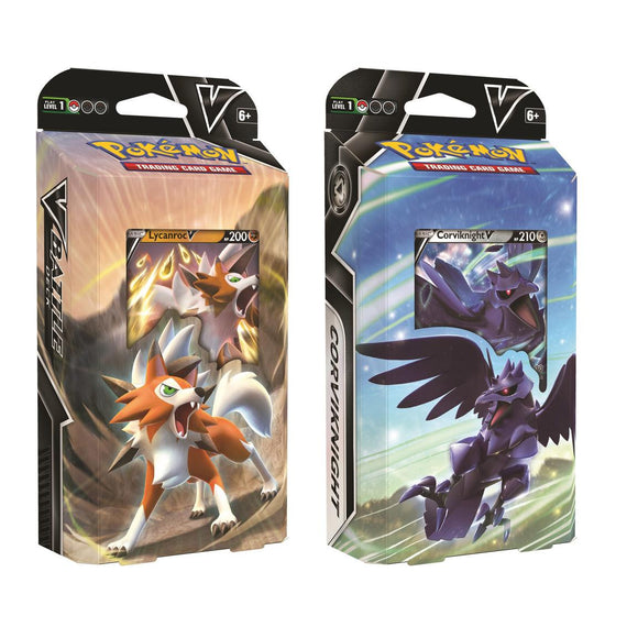 Pokémon TCG: V Battle Deck (Lycanroc V/Corviknight V)