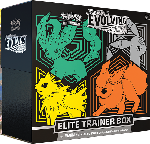 Pokémon TCG: Sword & Shield—Evolving Skies Elite Trainer Box