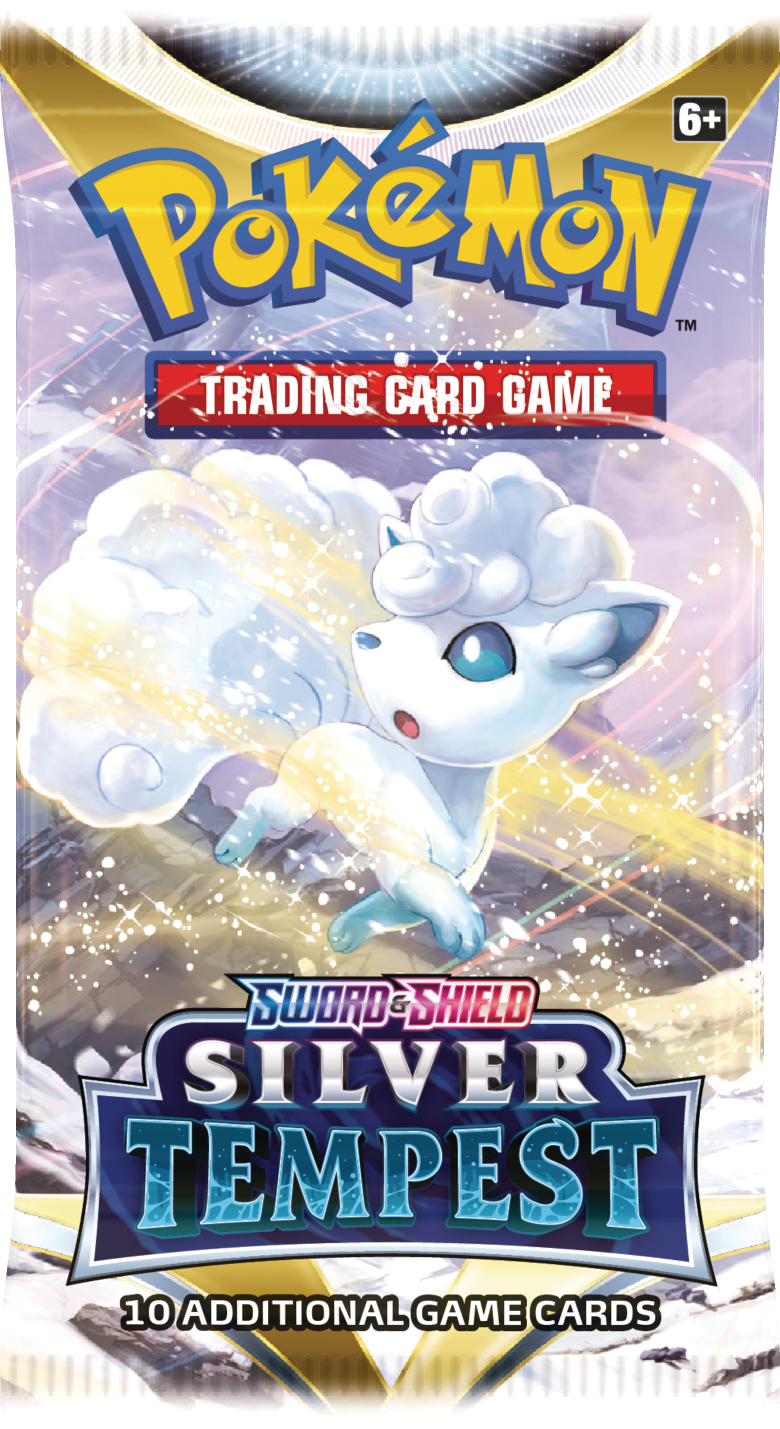 Pokmon TCG: Sword & ShieldSilver Tempest Booster Pack House Rules Games Pokmon TCG: Sword & ShieldSilver Tempest Booster Pack House Rules Games