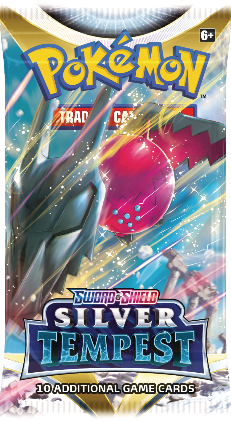 pokemon silver tempest card pack Pokémon TCG: Sword & Shield—Silver Tempest Booster Pack – House Rules Games