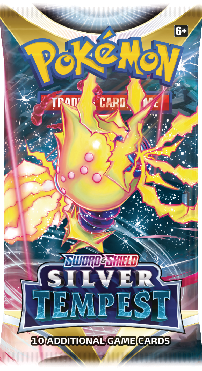 Pokmon TCG: Sword & ShieldSilver Tempest Booster Pack House Rules Games Pokmon TCG: Sword & ShieldSilver Tempest Booster Pack House Rules Games