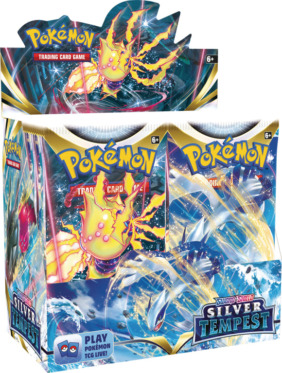 Pokmon TCG: Sword & ShieldSilver Tempest Booster Box House Rules Games Pokmon TCG: Sword & ShieldSilver Tempest Booster Box House Rules Games
