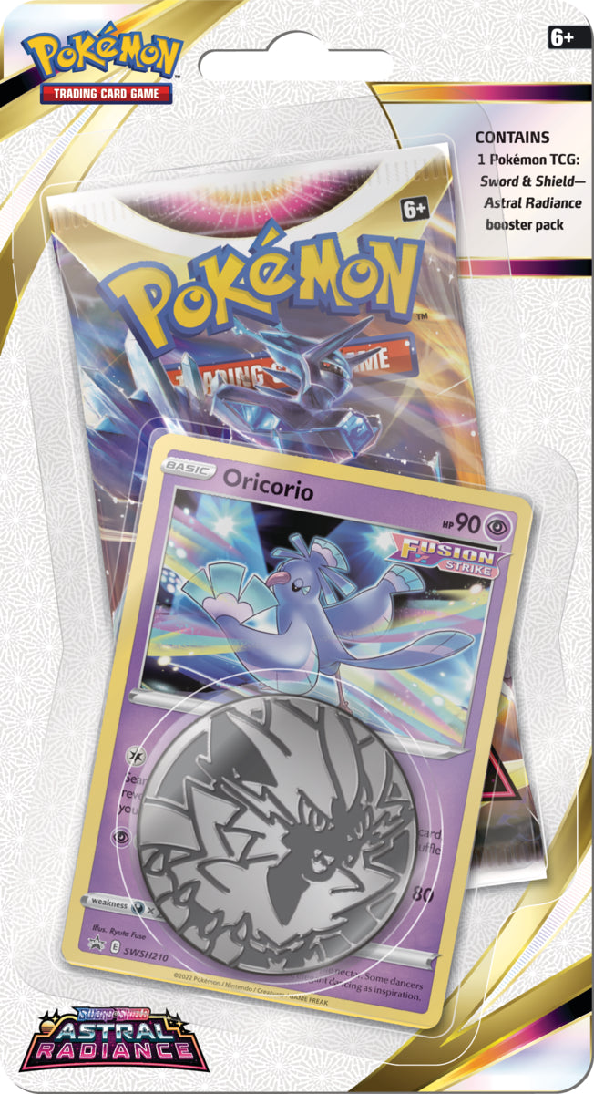 pokemon sword and shield astral radiance booster pack Hidden Fates