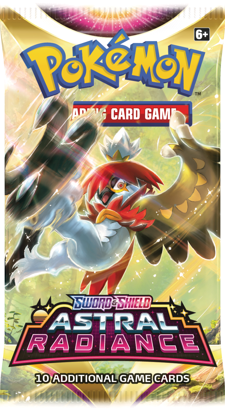 Pokmon TCG: Sword & ShieldAstral Radiance Booster Pack House Rules Games Pokmon TCG: Sword & ShieldAstral Radiance Booster Pack House Rules Games