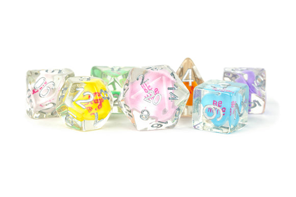 NEW 13 Inclusion Dice Resin: Penguin, Koala, Dinosaur: Love