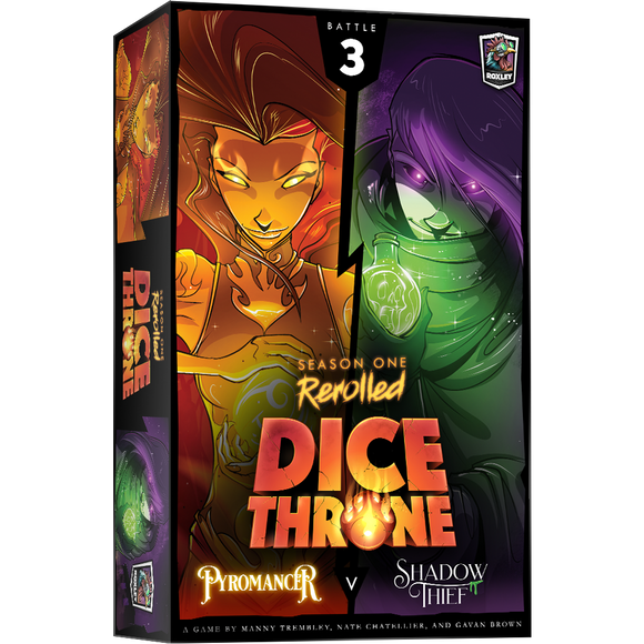 Dice Throne Season 1: Pyromancer vs Shadow Thief