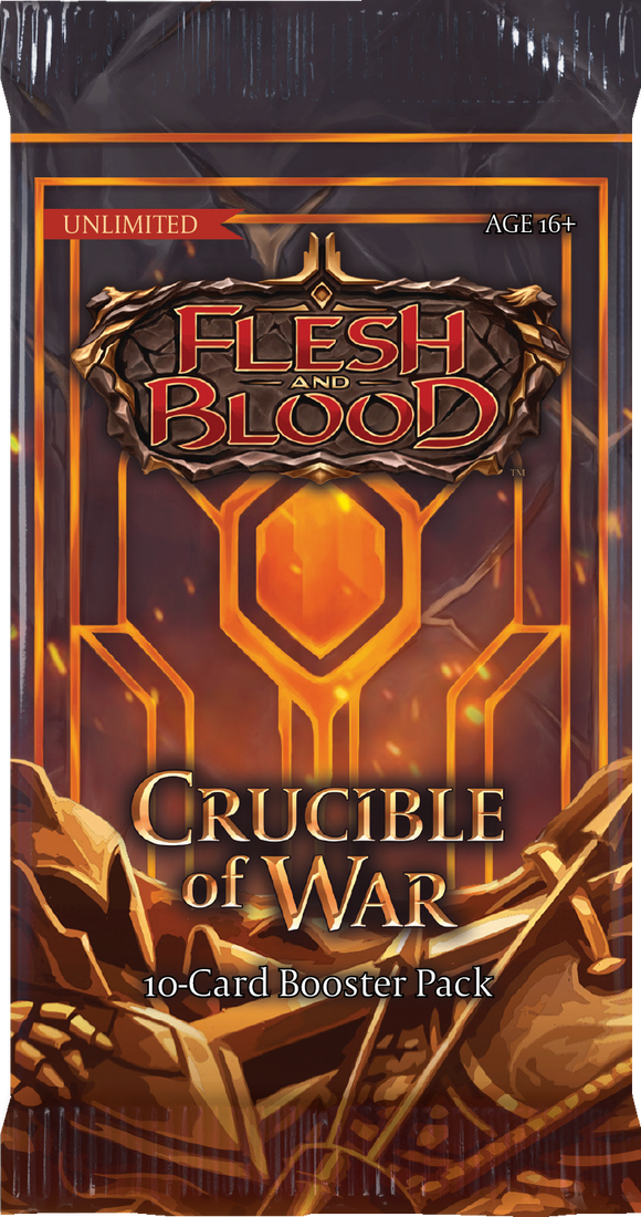 Flesh and Blood: Crucible of War (Unlimited) Booster Pack
