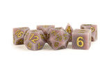 MDG Sharp Edge Silicon Rubber Dice 7ct Set