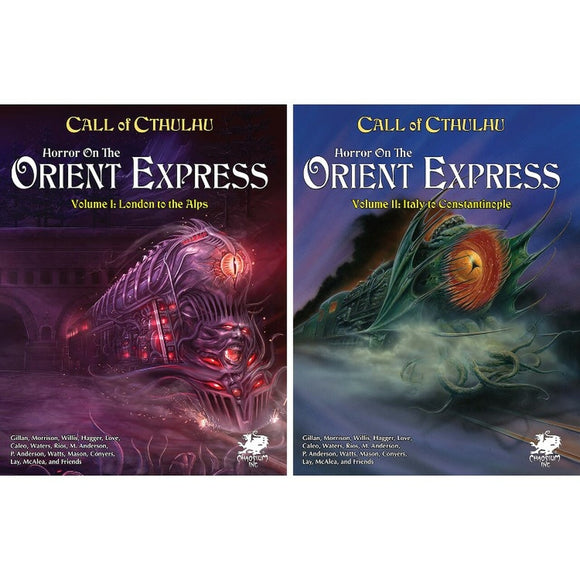Call of Cthulhu: Horror on the Orient Express Vol 1 and 2