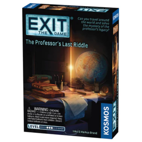 Exit: The Professor’s Last Riddle