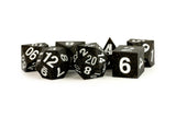 MDG Sharp Edge Silicon Rubber Dice 7ct Set