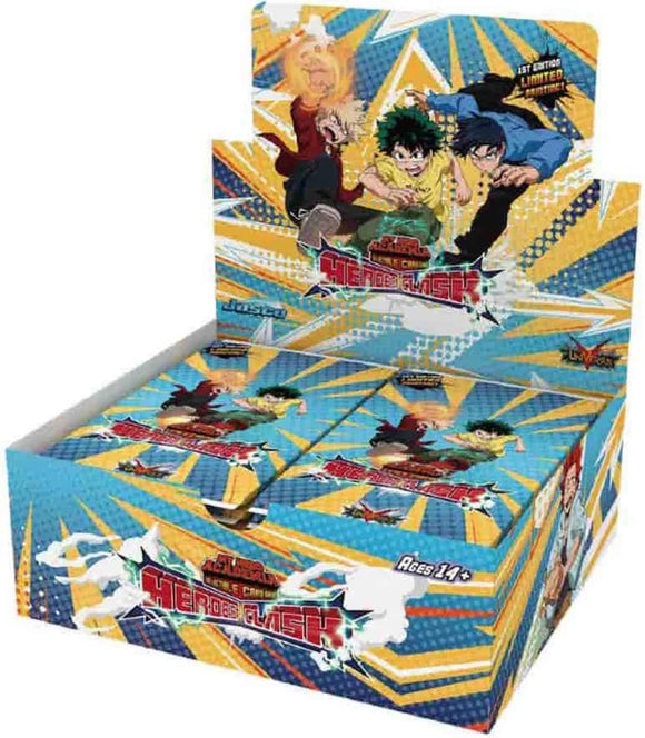 My Hero Academia Heroes Clash Booster Box 1st Edition