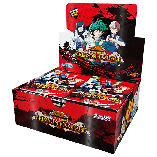 My Hero Academia TCG Crimson Rampage 1st Edition Booster Box