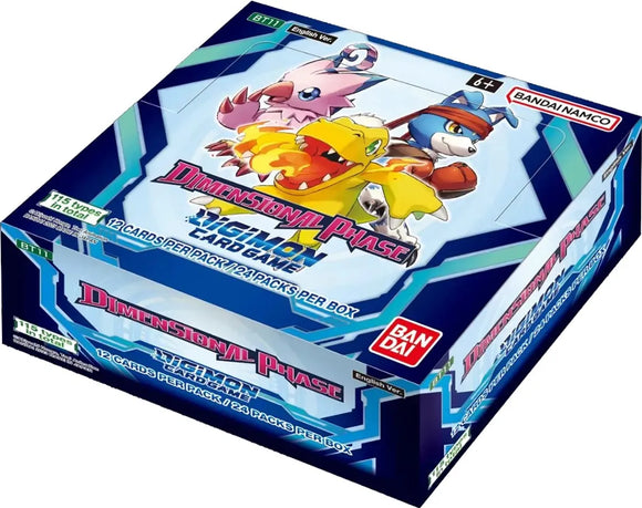 Digimon BT11 Dimensional Phase Booster Box