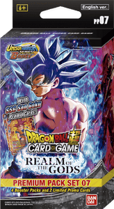 Dragon Ball Super: Realm of the Gods (B16) Premium Pack Set