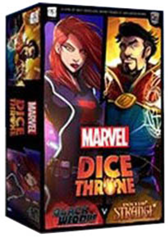 Marvel Dice Throne Black Widow/Doctor Strange Box