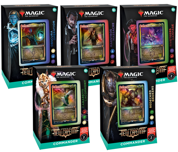 MTG: Streets of New Capenna Collector Booster Box House Rules Games MTG: Streets of New Capenna Collector Booster Box House Rules Games